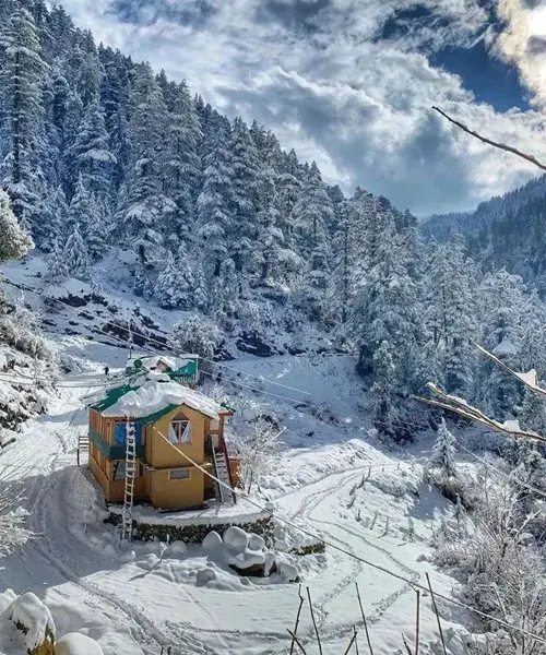 jibhi in winter season